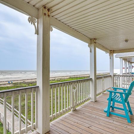 Beachfront Texas Retreat - 2 Decks, Patio And Views! Surfside Beach Esterno foto